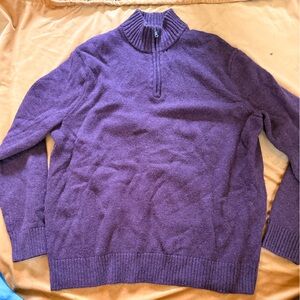 Sonoma Women's Turtleneck Sweater in Deep Purple